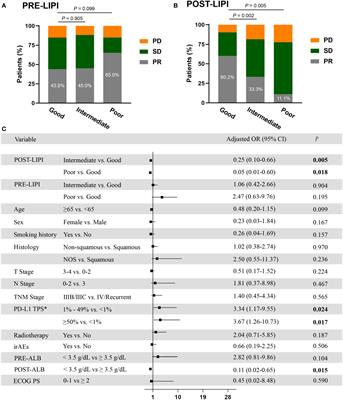 On-treatment lung immune prognostic index is predictive for first-line PD-1 inhibitor combined with chemotherapy in patients with non-small cell lung cancer